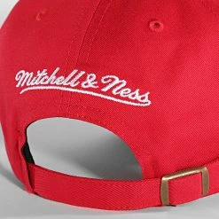 Acheter ⭐ Casquette Team Ground 2 Dad Cap Chicago Bulls Rouge de Mitchell and Ness 🎁 -Schott NYC Soldes mitchell and ness 303944 HLUX3263 CBU YYPPPRED1 20220224T163214 04