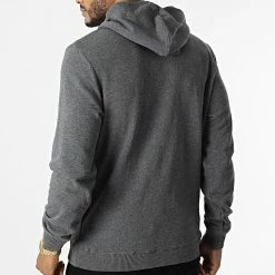 Tout neuf 👏 Sweat Capuche Classic French Terry Los Angeles Lakers Gris Anthracite Chiné de Mitchell and Ness 🔔 -Schott NYC Soldes mitchell and ness 306372 FPHD1225 LAL YYPPPBLCK 20220228T154955 04