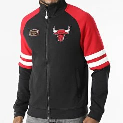 Meilleure vente 💯 Veste Zippée MVP 2.0 Chicago Bulls Noir de Mitchell and Ness ✨