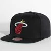 De gros 🥰 Casquette Snapback Top Spot Miami Heat Noir de Mitchell and Ness 🔥 -Schott NYC Soldes mitchell and ness 320450 HHSS2976 MHE YYPPPBLCK 20220524T155907 01