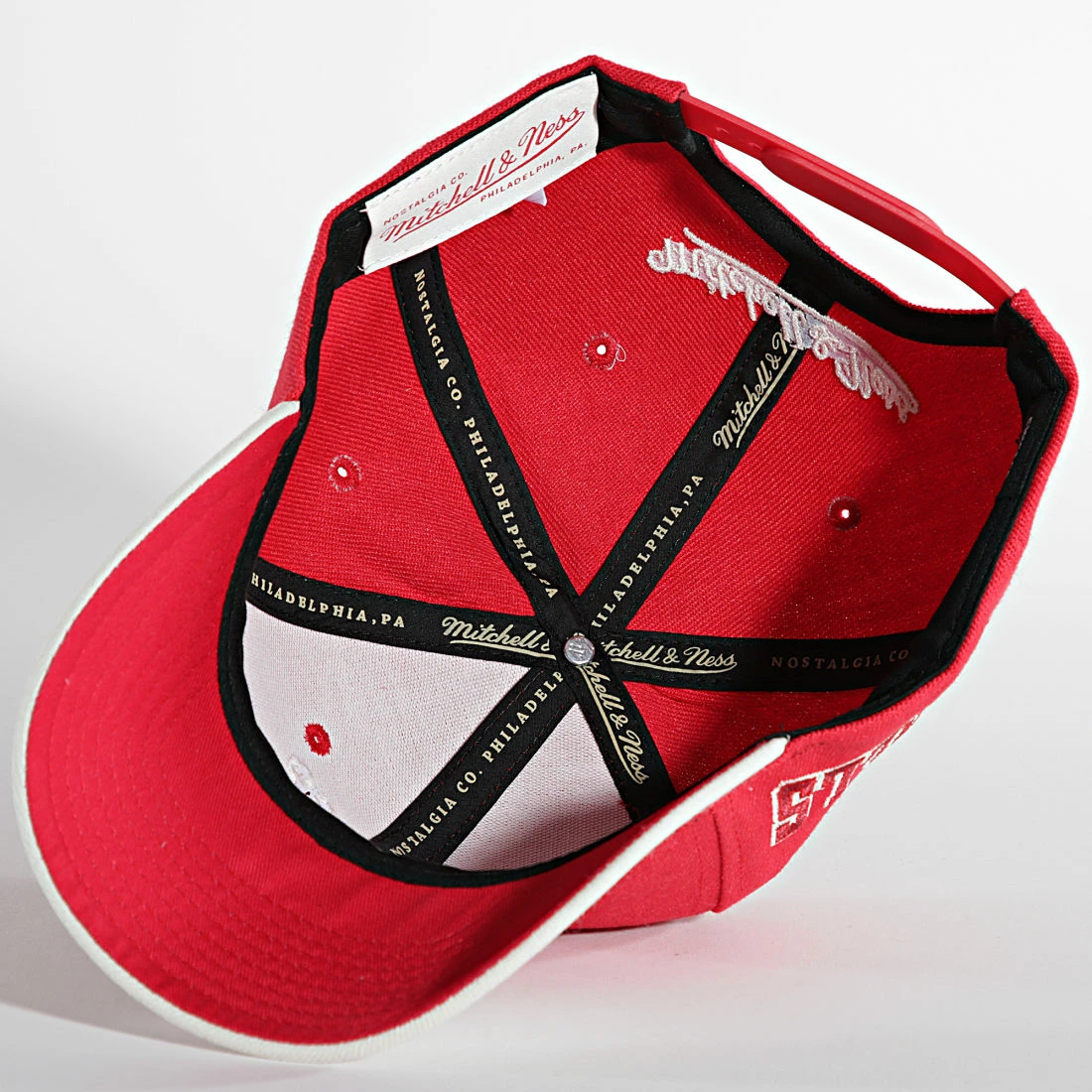 Vente flash ❤️ Casquette Snapback Off Team Chicago Bulls Rouge de Mitchell and Ness 👏 6 Vente flash ❤️ Casquette Snapback Off Team Chicago Bulls Rouge de Mitchell and Ness 👏 – Image 4