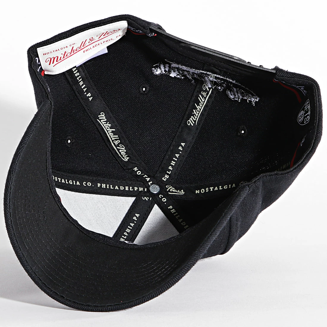 Acheter ⭐ Casquette International Brooklyn Nets Noir de Mitchell and Ness 🔔 6 Acheter ⭐ Casquette International Brooklyn Nets Noir de Mitchell and Ness 🔔 – Image 4