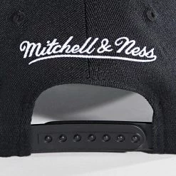 Acheter 😍 Casquette International Brooklyn Nets Noir de Mitchell and Ness 🎁 -Schott NYC Soldes mitchell and ness 329339 HHSSINTL102 BNE YYPPPBLCK 20220729T152348 03