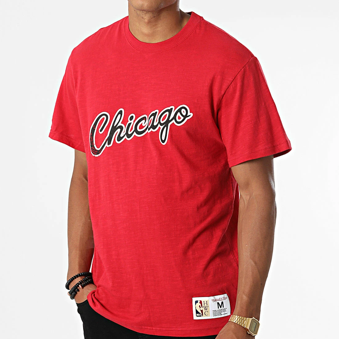 Les meilleures critiques de 🔔 Tee 👕 Shirt Chicago Bulls TCRW1221 Rouge de Mitchell and Ness 🛒 5 Les meilleures critiques de 🔔 Tee 👕 Shirt Chicago Bulls TCRW1221 Rouge de Mitchell and Ness 🛒 – Image 3