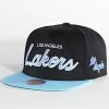 Grosses soldes 😍 Casquette Snapback Team Script 2 Los Angeles Lakers Noir Bleu de Mitchell and Ness 🎁 -Schott NYC Soldes mitchell and ness 334055 HHSS3282 LAL YYPPPBLCK 20220901T161422 01