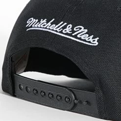 Vente flash 🥰 Casquette Snapback Core Basic Brooklyn Nets Noir Gris de Mitchell and Ness ⭐ -Schott NYC Soldes mitchell and ness 337100 6HSSJS19078 BNE BKGY 20220919T144639 04