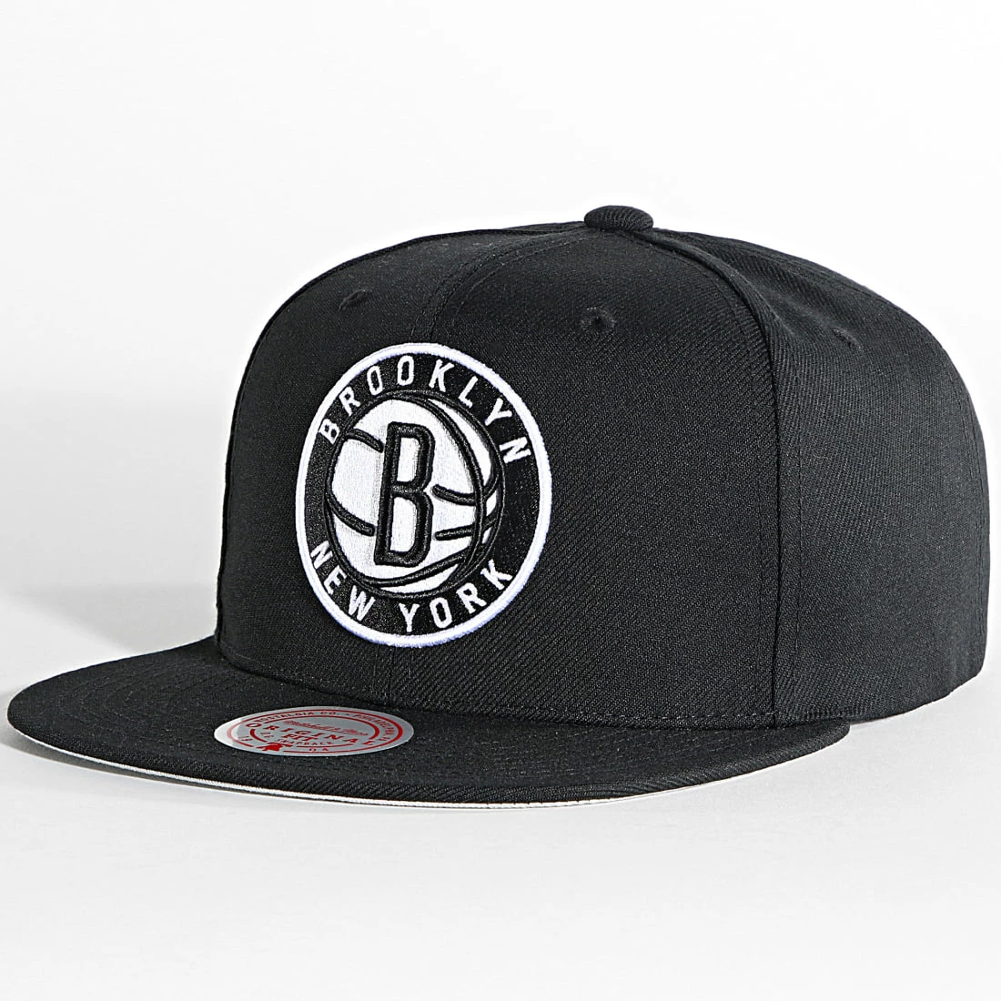 Meilleure vente 💯 Casquette Snapback Core Basic Brooklyn Nets Noir de Mitchell and Ness 👏 3 Meilleure vente 💯 Casquette Snapback Core Basic Brooklyn Nets Noir de Mitchell and Ness 👏