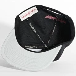 De gros 💯 Casquette Snapback Core Basic Chicago Bulls Noir Gris de Mitchell and Ness 🥰 -Schott NYC Soldes mitchell and ness 337105 6HSSJS19078 CBU BKGY 20220919T144751 03