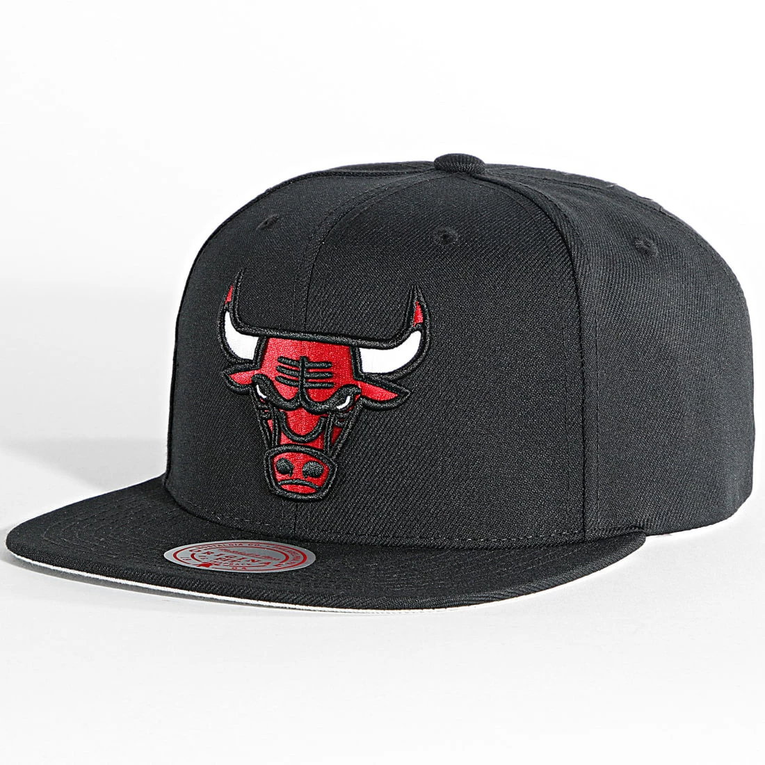 Meilleure affaire 💯 Casquette Snapback Core Basic Chicago Bulls Noir de Mitchell and Ness 👏 3 Meilleure affaire 💯 Casquette Snapback Core Basic Chicago Bulls Noir de Mitchell and Ness 👏