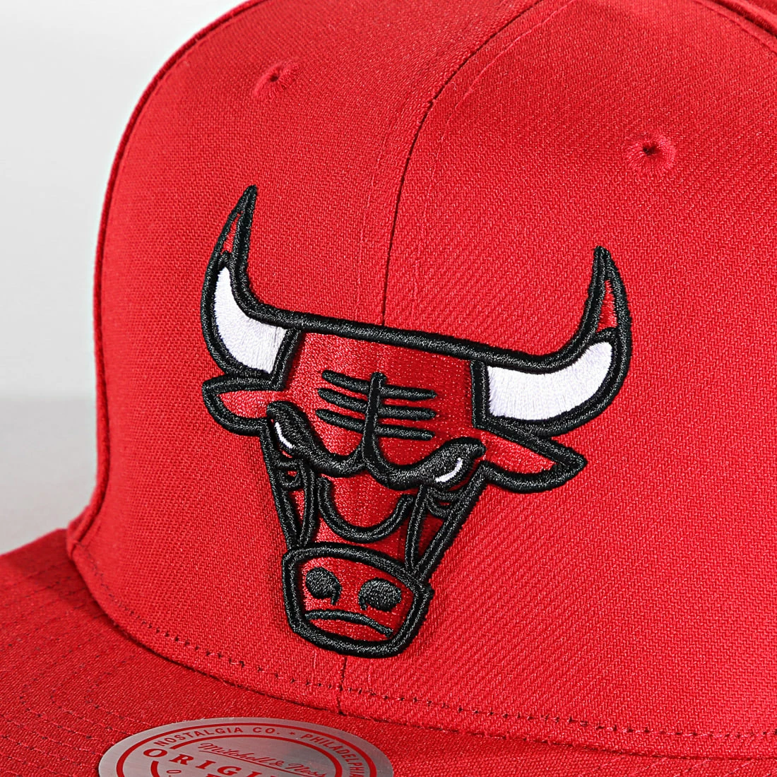 Meilleure vente ⭐ Casquette Snapback Core Basic Chicago Bulls Rouge de Mitchell and Ness 🤩 4 Meilleure vente ⭐ Casquette Snapback Core Basic Chicago Bulls Rouge de Mitchell and Ness 🤩 – Image 2