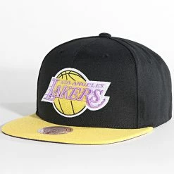 Les meilleures critiques de ✔️ Casquette Snapback Core Basic Los Angeles Lakers Noir Jaune de Mitchell and Ness 🎉