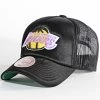 Meilleur prix 🎉 Casquette Trucker NBA Basic Los Angeles Lakers Noir de Mitchell and Ness 🥰 -Schott NYC Soldes mitchell and ness 337242 6HSSSH20063 LAL BLCK 20220919T150356 01
