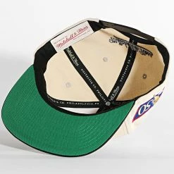 Tout neuf 🧨 Casquette Snapback NBA 50th Los Angeles Lakers Beige de Mitchell and Ness 🎁 -Schott NYC Soldes mitchell and ness 337244 6HSSSH21212 LAL OWBK 20220919T145751 03