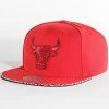 Promo 🥰 Casquette Snapback Three Collection Chicago Bulls Rouge de Mitchell and Ness ✔️ -Schott NYC Soldes mitchell and ness 337423 6HSSJS19184 CBU RED1 20220919T145546 01
