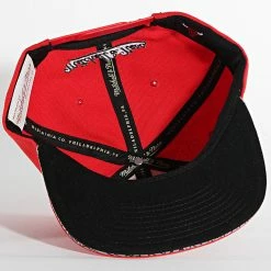 Promo 🥰 Casquette Snapback Three Collection Chicago Bulls Rouge de Mitchell and Ness ✔️ 9 Promo 🥰 Casquette Snapback Three Collection Chicago Bulls Rouge de Mitchell and Ness ✔️ -Schott NYC Soldes mitchell and ness 337423 6HSSJS19184 CBU RED1 20220919T145548 03