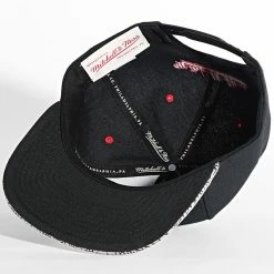 Sortie 🎉 Casquette Snapback Three Collection Los Angeles Lakers Noir Gris de Mitchell and Ness ⭐ -Schott NYC Soldes mitchell and ness 337425 6HSSJS19184 LAL BKGY 20220919T145217 03