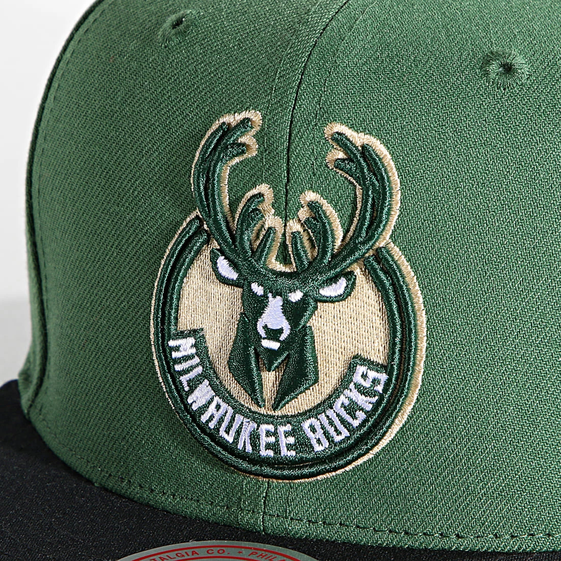Remise 🥰 Casquette Snapback Core Basic Milwaukee Bucks Vert de Mitchell and Ness 🛒 4 Remise 🥰 Casquette Snapback Core Basic Milwaukee Bucks Vert de Mitchell and Ness 🛒 – Image 2