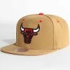 Coupon ⭐ Casquette Snapback Core Wheat Chicago Bulls Camel de Mitchell and Ness 🧨 -Schott NYC Soldes mitchell and ness 346594 6HSSLD21058 CBU TAN1 20221116T112249 01